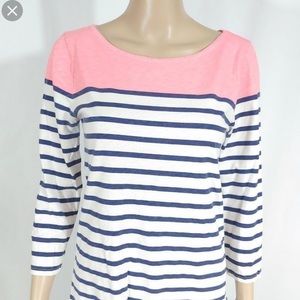 Jcrew crew neck stripe